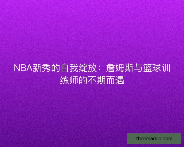 NBA新秀的自我绽放：詹姆斯与篮球训练师的不期而遇